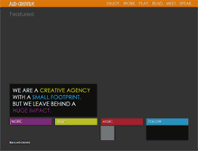 Tablet Screenshot of jwd-creative.com